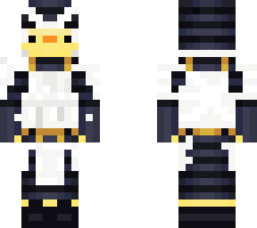 black samurai duck