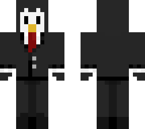 penguin in a suit