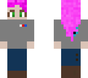pink hair