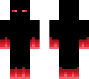 red glow black dude