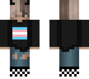 split hair trans boy