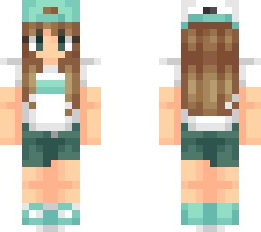 allison gilmore - mint summer, backwards hat