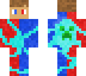 blue red fighter