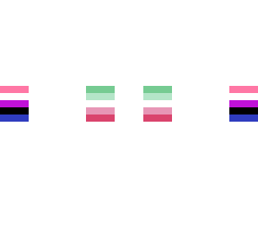 genderfluid abroromantic armbands