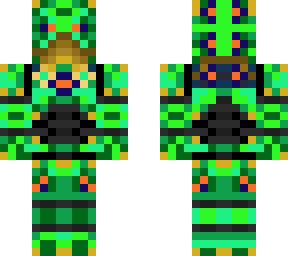 green robot