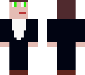 man in a black suit