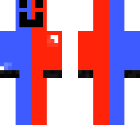 red and blue parkour