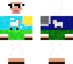 sheep with sweater