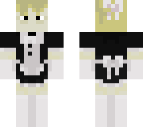blonde maid boy
