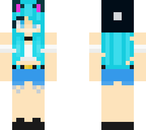 blue girl