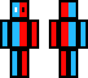 blue vs red