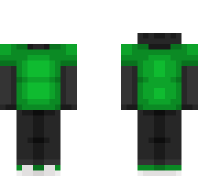hoodie with green over shirt