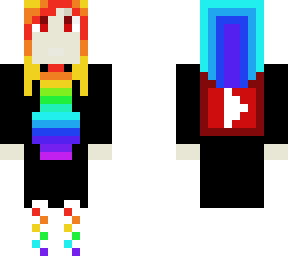 rainbow youtube girl