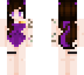 skin vegetta traje de bao chica