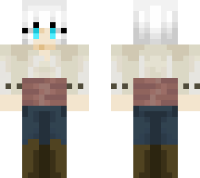 white haired pirate