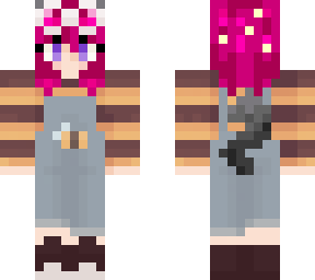 bee girl but thick armed! different tail and different glasses
