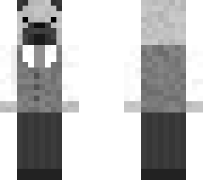 black and white