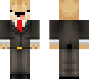 classic doggo in a suit