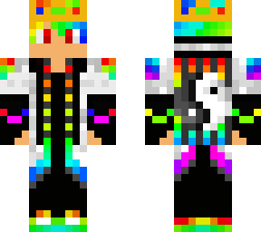 rainbow yin yang king