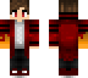 flaming demon