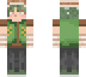 green winter-person