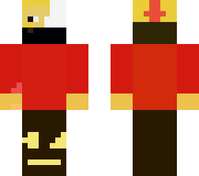 red and black