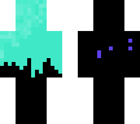 blue and purple ghost