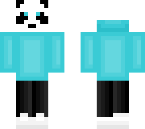 cyan panda