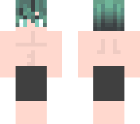 mha deku shirtless | Minecraft Skins