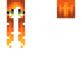 Female HB - Thick Ginger Bangs v2 | Minecraft Skin