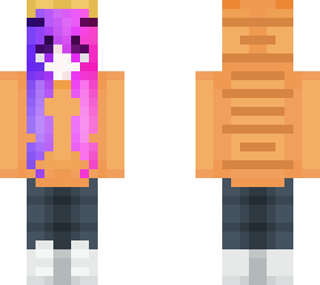 lollipop in a garfield hoodie