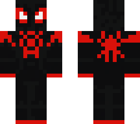 miles morales into the spiderverse suit with mask
