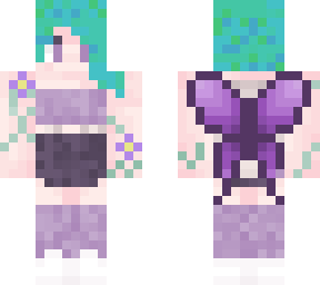 myth fairy - blue hair