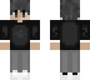 black hoodie