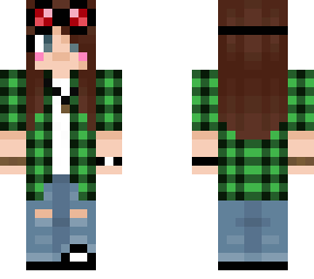 dark green flannel