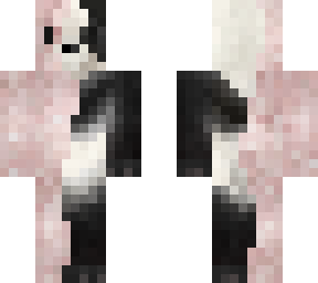 half shaved panda