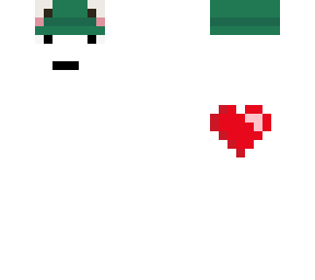 heart frog hat