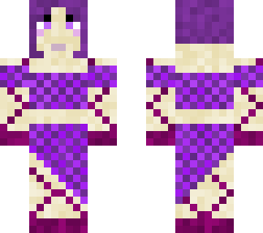 purple girl skin