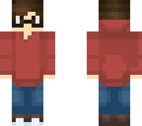 red hoodie boy