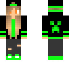 black and green tomboy