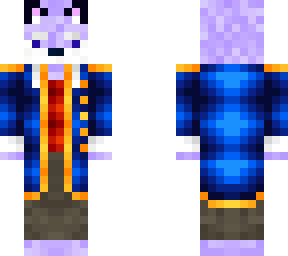 blue fox coat