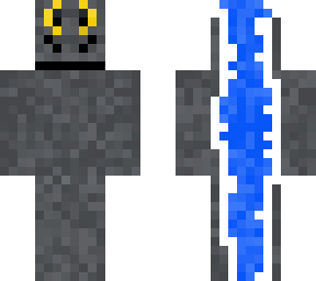 Blue Jurassic World Raptor | Minecraft Skin