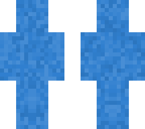 blue man