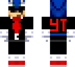 cool yt sonic with tux