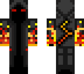 demon with fireballs