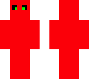 dude full of red with weird eyes