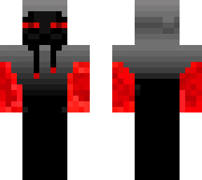 fire enderman with hoodie