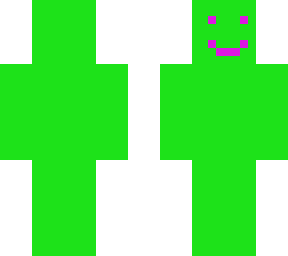 green blop skin