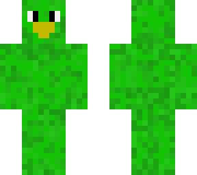 green parrot