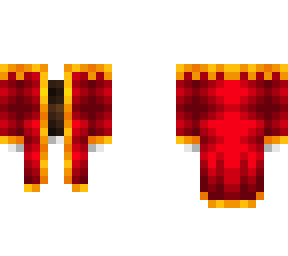 ob - red & gold pirate fit